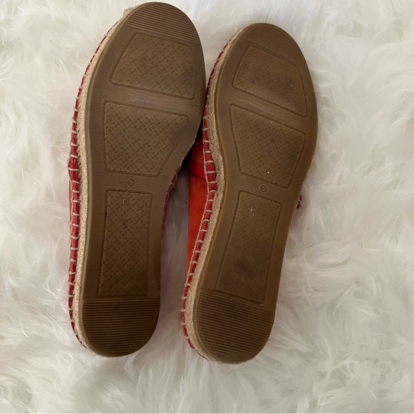 Tory Burch Women Sidney Leather Slip On Espadrilles 5M - Picture 7 of 12